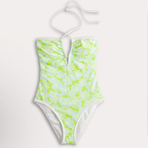 Ninety-Nine° Cut-Out Halter One-Piece Swimsuit - Picture 6 of 11